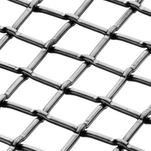 Lock Crimp Woven Wire Mesh Supplied by Direct Metals 