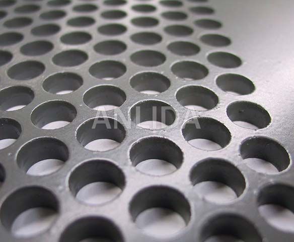 Round Hole Perforated Metal