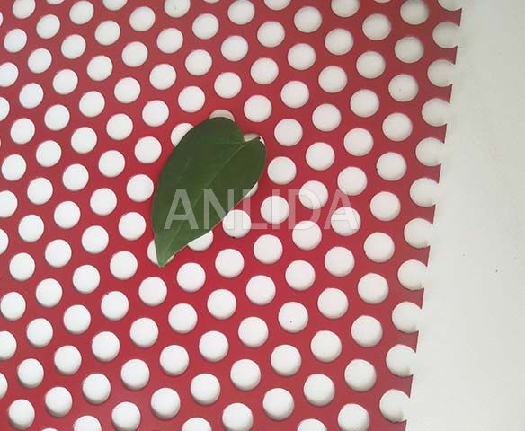 Powder Coated Perforated Metal Sheet