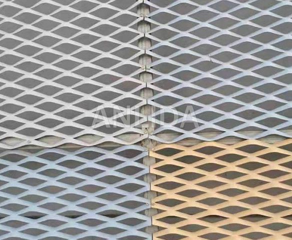 Aluminum Metal Wire Mesh Decorative Wall Panel